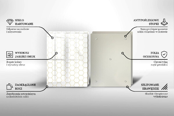 Zaščitna plošča za štedilnik Abstraktni vzorci