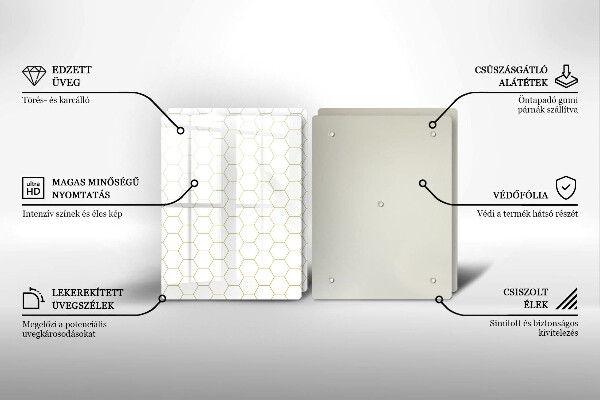 Zaščitna plošča za štedilnik Abstraktni vzorci