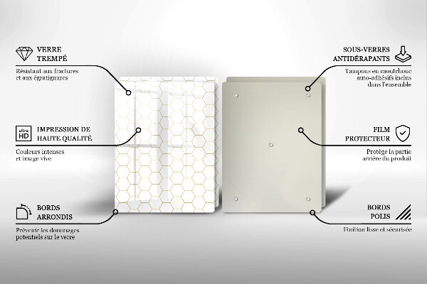 Zaščitna plošča za štedilnik Abstraktni vzorci