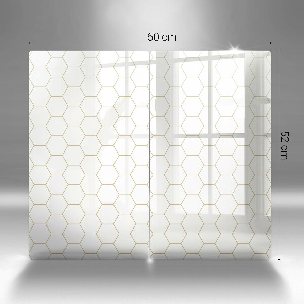 Zaščitna plošča za štedilnik Abstraktni vzorci