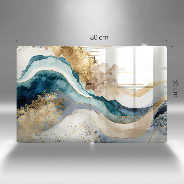 Zaščitna plošča za štedilnik Barvit marmor