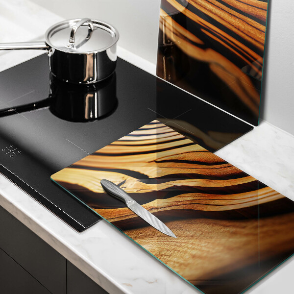 Zaščitna plošča za štedilnik Lesni štor