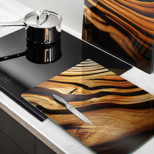 Zaščitna plošča za štedilnik Lesni štor