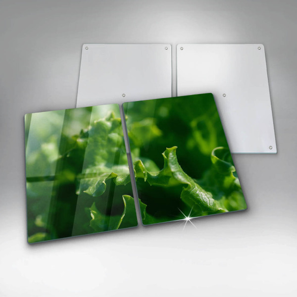 Zaščitna plošča za štedilnik Solatni listi