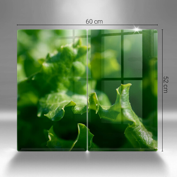 Zaščitna plošča za štedilnik Solatni listi