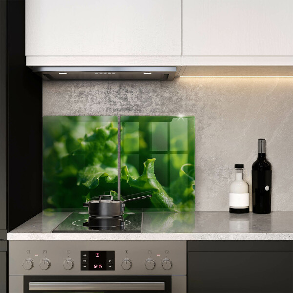 Zaščitna plošča za štedilnik Solatni listi