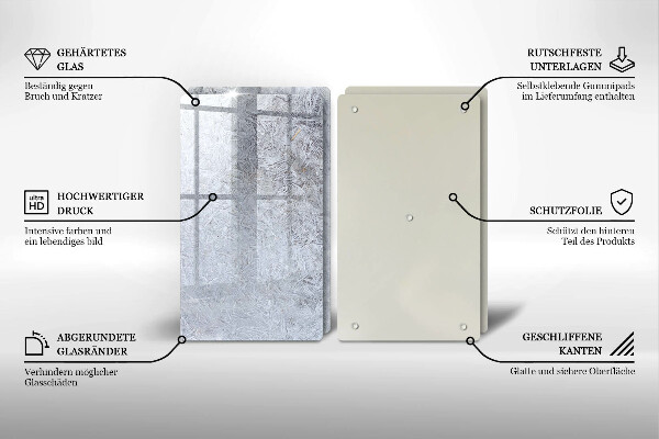 Zaščitna plošča za štedilnik Abstrakcija