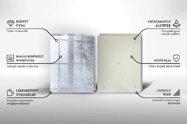 Zaščitna plošča za štedilnik Abstrakcija