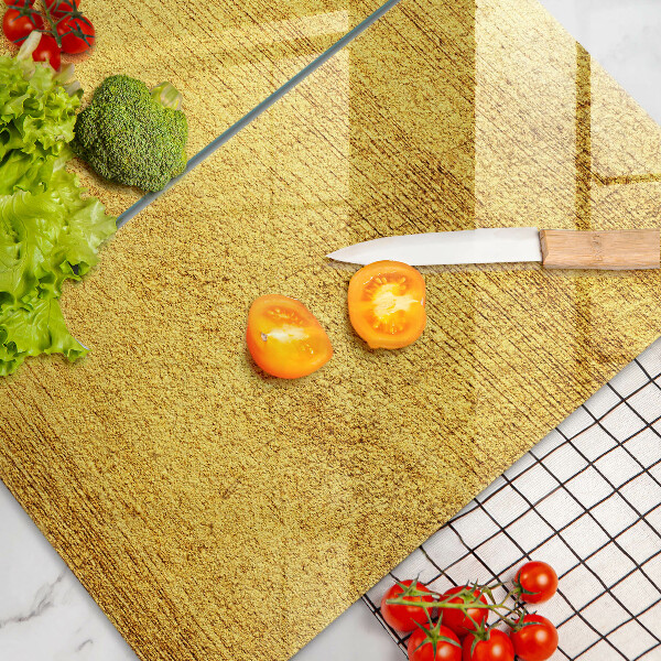 Zaščitna plošča za štedilnik Rumena abstrakcija