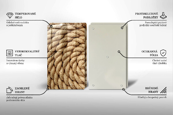 Zaščitna plošča za štedilnik Zvita vrv