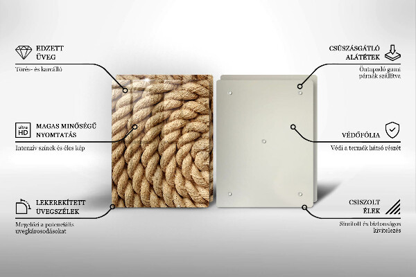 Zaščitna plošča za štedilnik Zvita vrv
