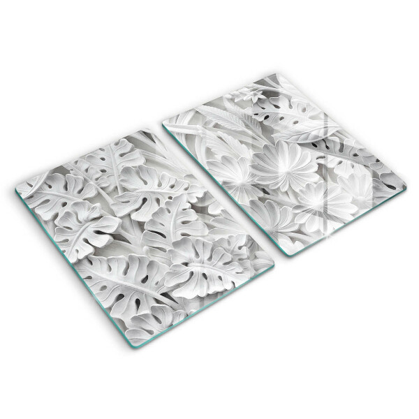 Zaščitna plošča za štedilnik Bele rože