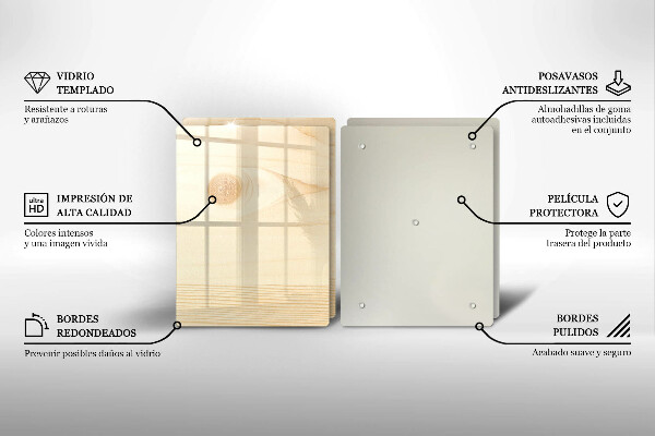 Zaščitna plošča za štedilnik Lesena deska