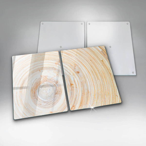 Zaščitna plošča za štedilnik Tekstura lesa