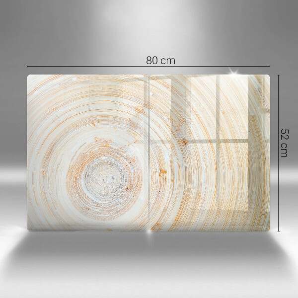 Zaščitna plošča za štedilnik Tekstura lesa