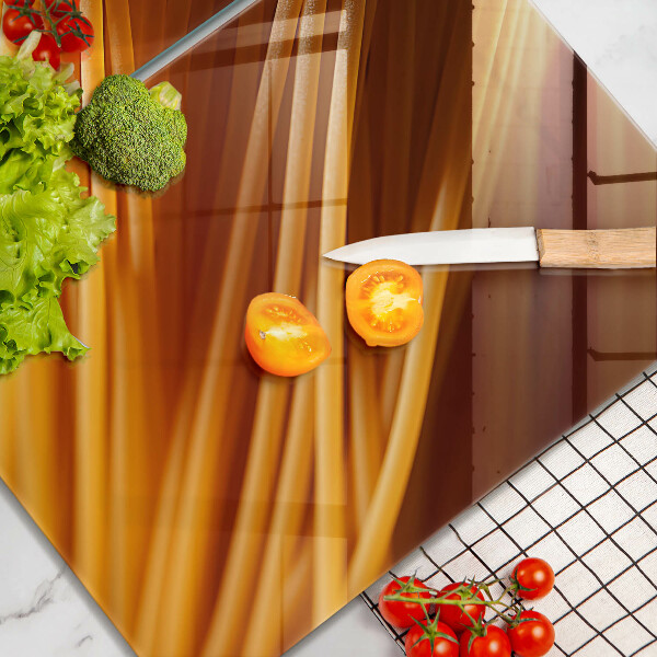 Zaščitna plošča za štedilnik Špageti testenine