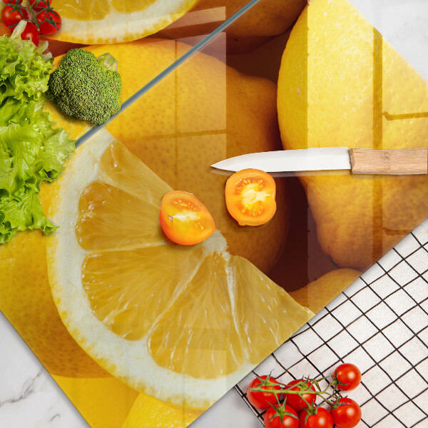 Zaščitna plošča za štedilnik Sočne limone