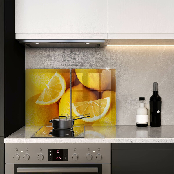 Zaščitna plošča za štedilnik Sočne limone