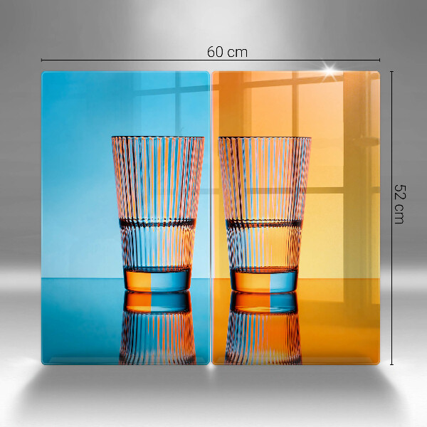 Zaščitna plošča za štedilnik Dva kozarca vode