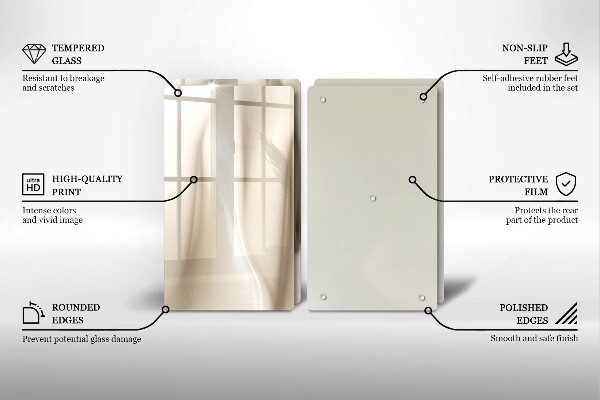 Zaščitna plošča za štedilnik Kremni sladoled