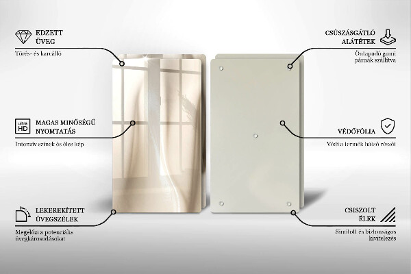 Zaščitna plošča za štedilnik Kremni sladoled
