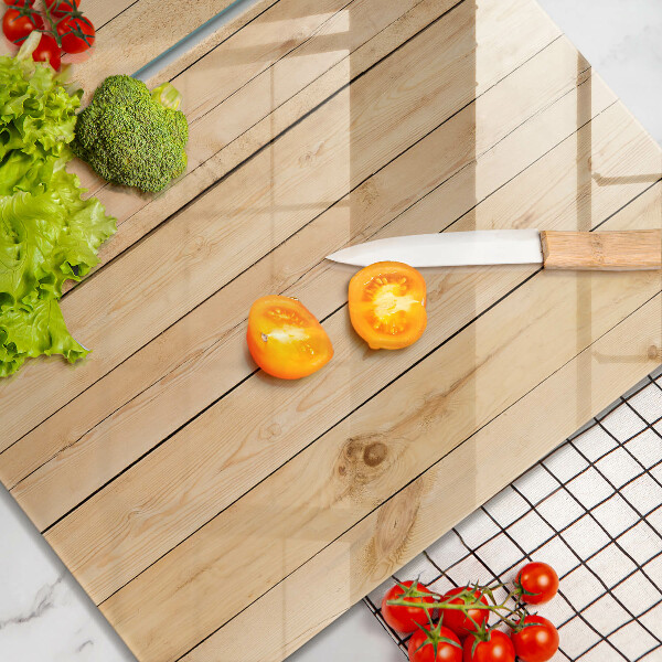 Zaščitna plošča za štedilnik Občutljive lesene deske