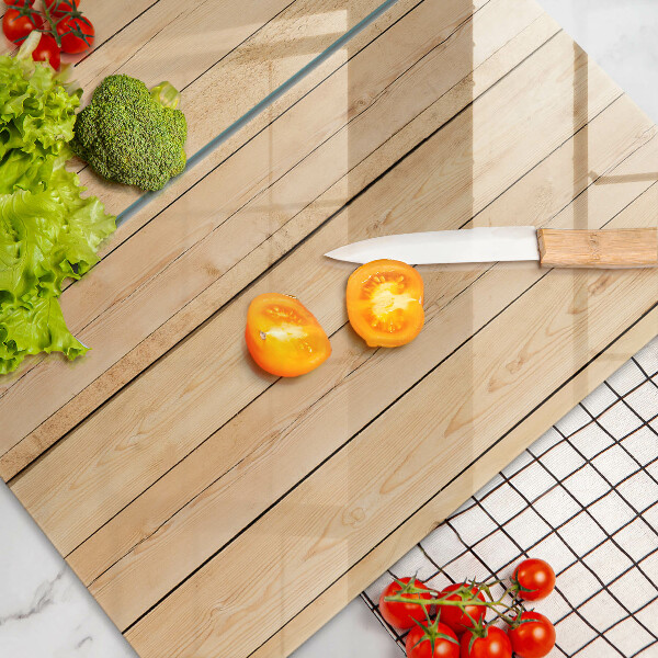 Zaščitna plošča za štedilnik Občutljive lesene deske