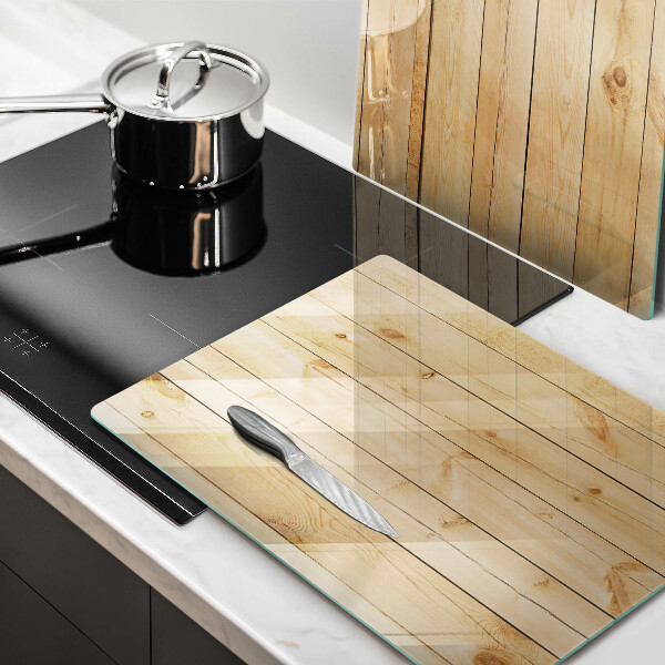 Zaščitna plošča za štedilnik Občutljive lesene deske