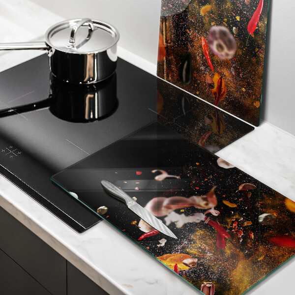 Zaščitna plošča za štedilnik Pekoče začimbe