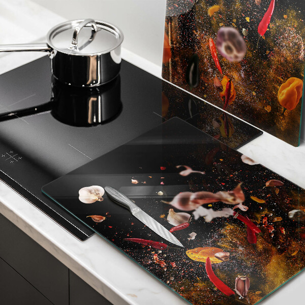 Zaščitna plošča za štedilnik Pekoče začimbe