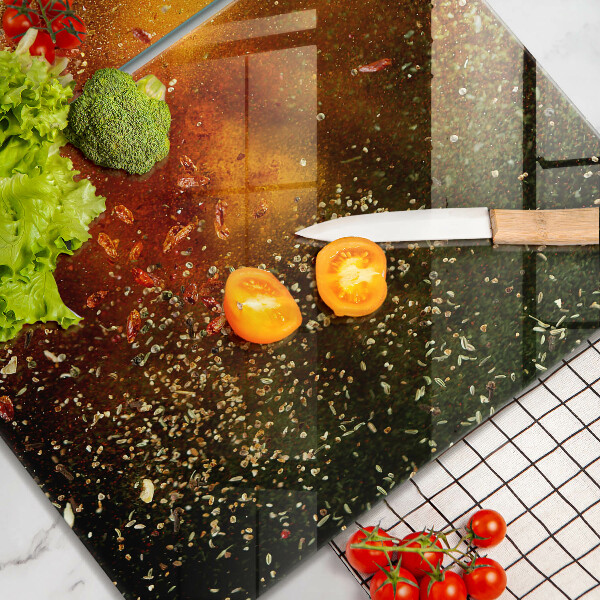 Zaščitna plošča za štedilnik Pisane začimbe