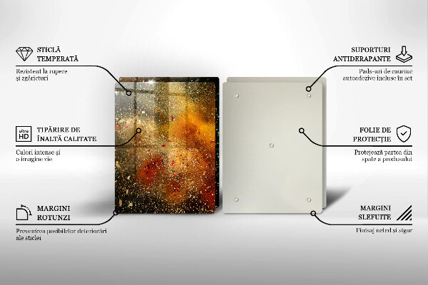 Zaščitna plošča za štedilnik Pisane začimbe