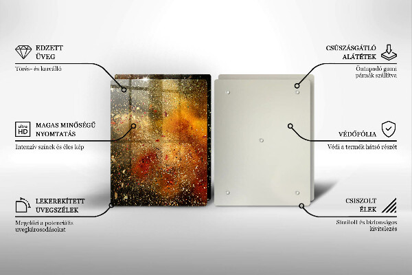 Zaščitna plošča za štedilnik Pisane začimbe