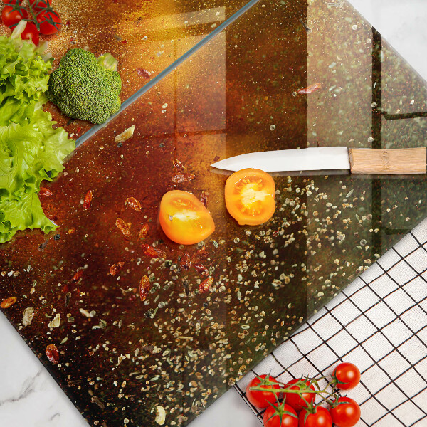 Zaščitna plošča za štedilnik Pisane začimbe