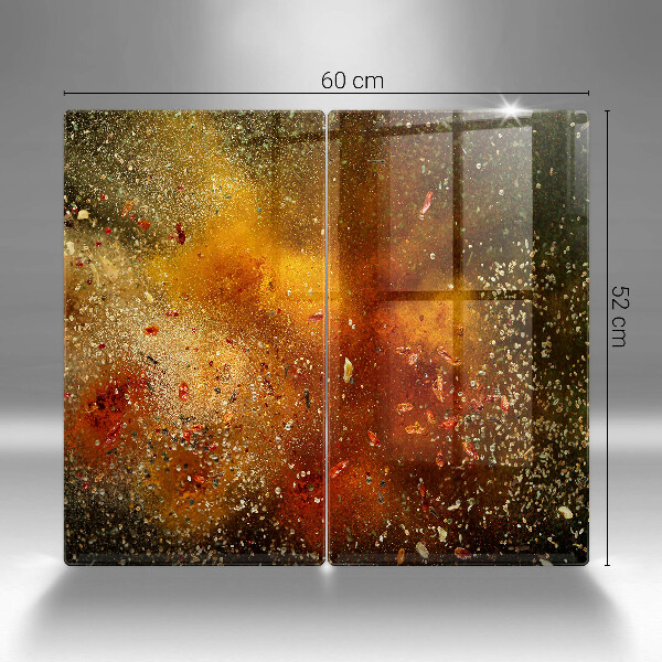 Zaščitna plošča za štedilnik Pisane začimbe