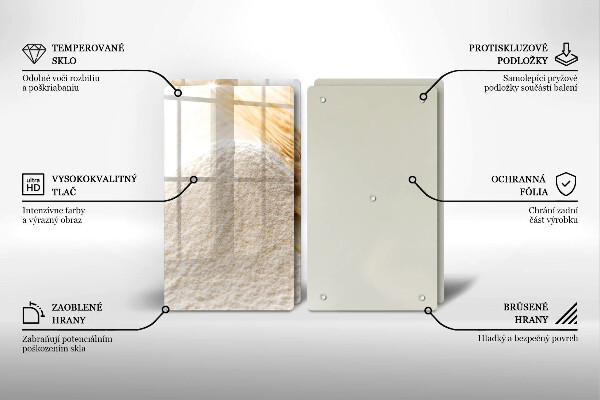 Zaščitna plošča za štedilnik Moka in klasje