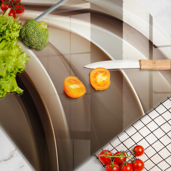 Zaščitna plošča za štedilnik Abstrakcija nežne linije