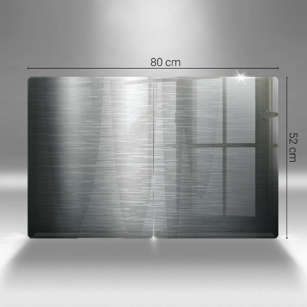 Zaščitna plošča za štedilnik Kovinska tekstura