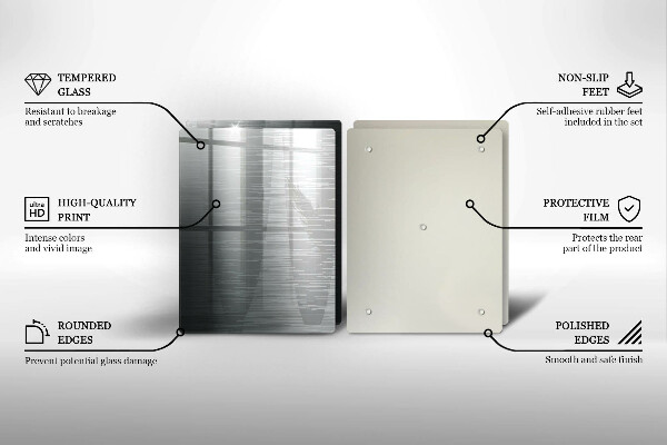 Zaščitna plošča za štedilnik Kovinska tekstura