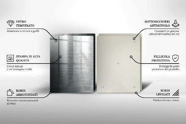 Zaščitna plošča za štedilnik Kovinska tekstura