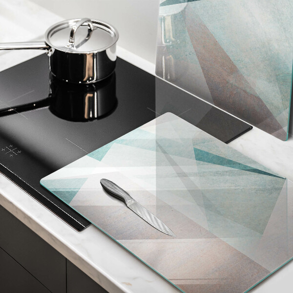 Zaščitna plošča za štedilnik Ostra abstrakcija