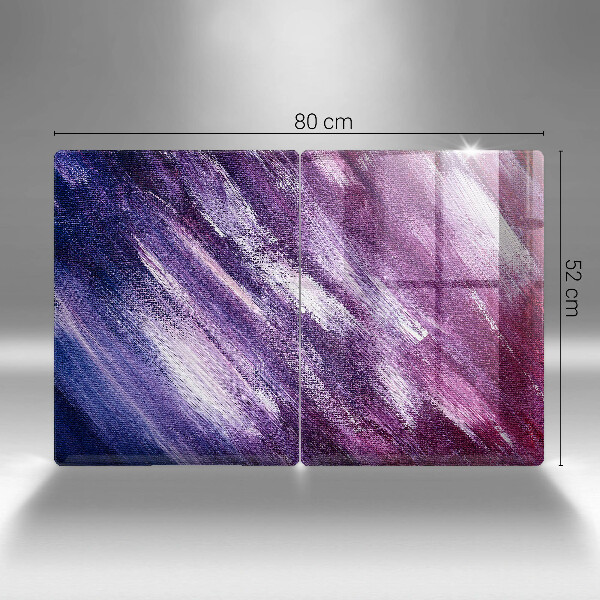 Zaščitna plošča za štedilnik Barvna abstrakcija