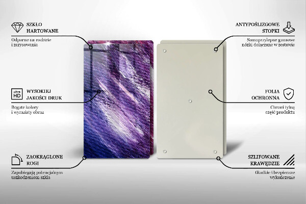 Zaščitna plošča za štedilnik Barvna abstrakcija