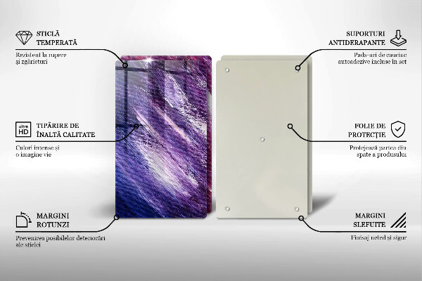 Zaščitna plošča za štedilnik Barvna abstrakcija