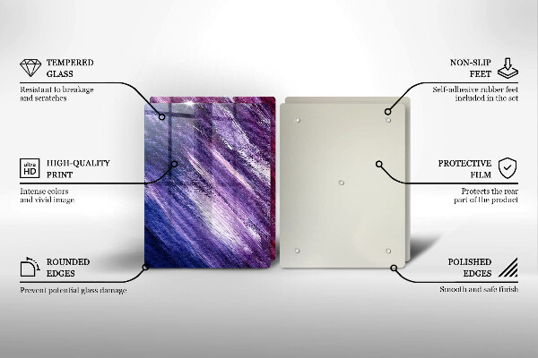 Zaščitna plošča za štedilnik Barvna abstrakcija