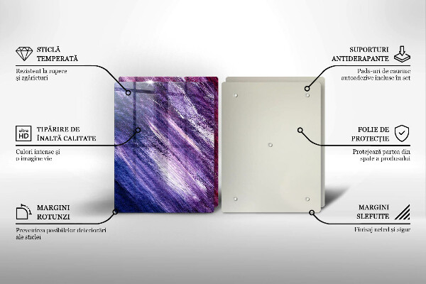 Zaščitna plošča za štedilnik Barvna abstrakcija