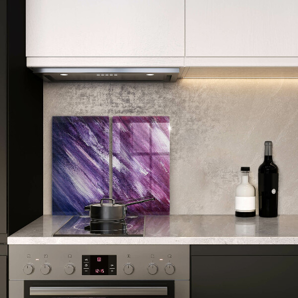 Zaščitna plošča za štedilnik Barvna abstrakcija