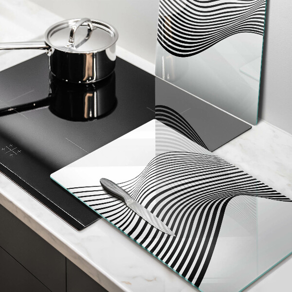 Zaščitna plošča za štedilnik Linearna abstrakcija