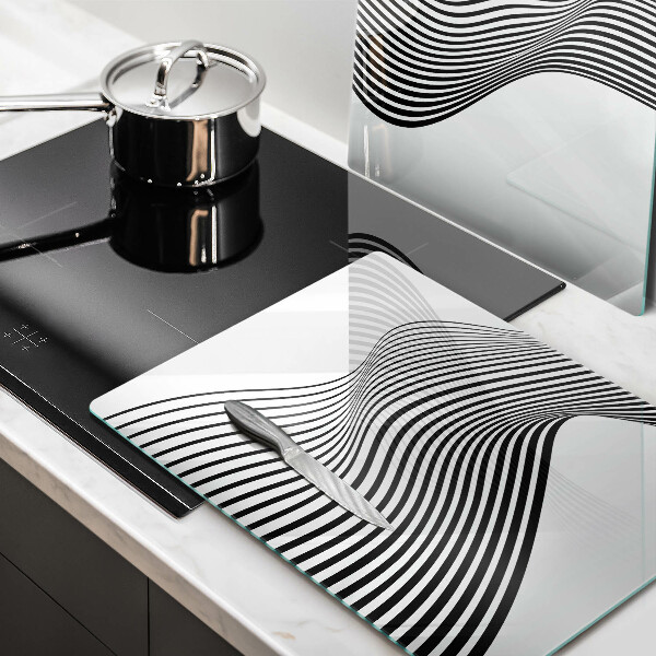 Zaščitna plošča za štedilnik Linearna abstrakcija