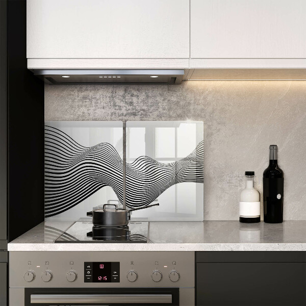 Zaščitna plošča za štedilnik Linearna abstrakcija